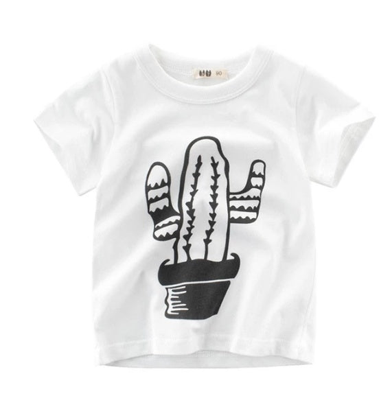 Children's Wear Summer New Korean Children's Boys Cotton T-shirt Men's Treasure In Children's Short Sleeves - Nyaabs