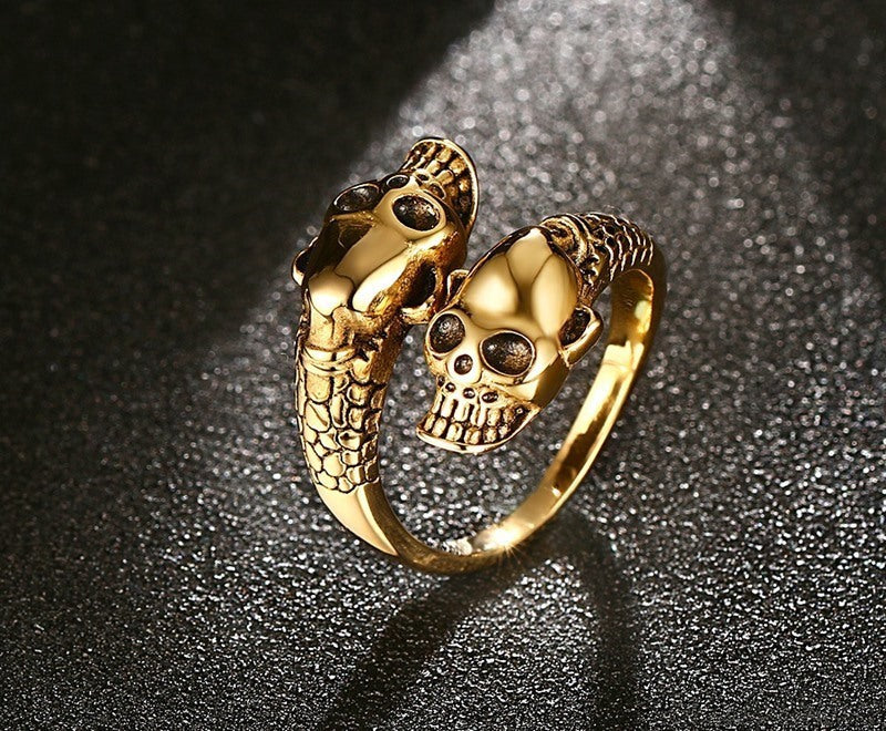 Skull casting ring men - Nyaabs