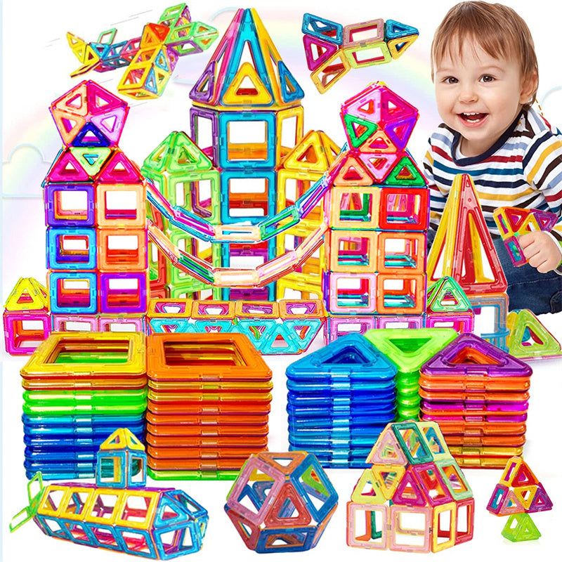 Magnetic Building Blocks DIY Magnets Toys For Kids Designer Construction Set Gifts For Children Toys - Nyaabs