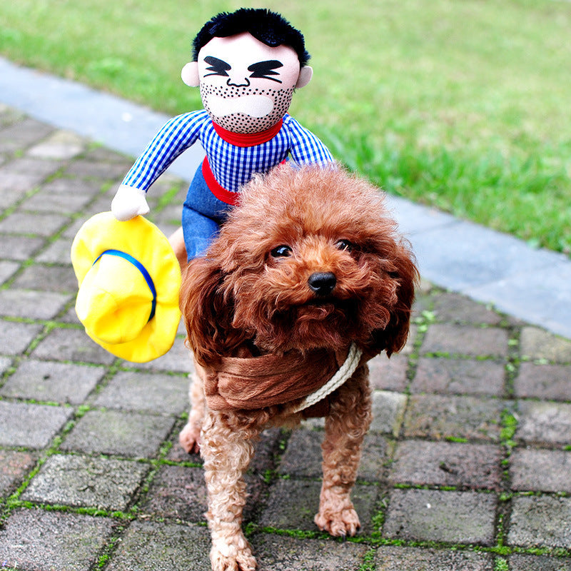 Halloween Pet Costume Pet Dog Funny Clothes Adjustable Dog Cosplay Costume Scary Costume Party Gatherings nyaabs.com