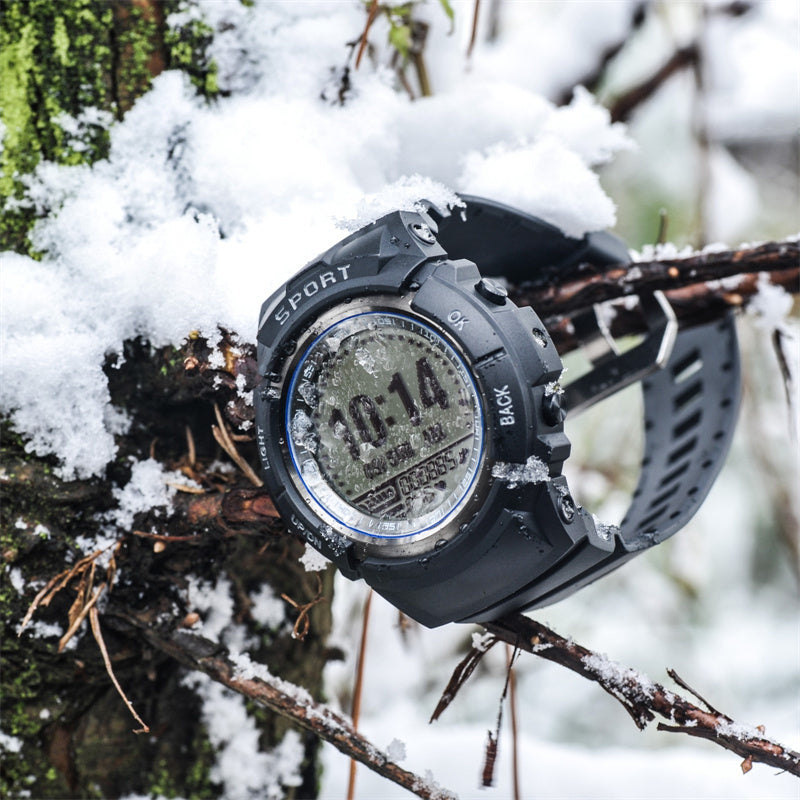 S816 Waterproof And Anti-fall Heart Rate Compass Pedometer Outdoor Smart Sports Watch - Nyaabs