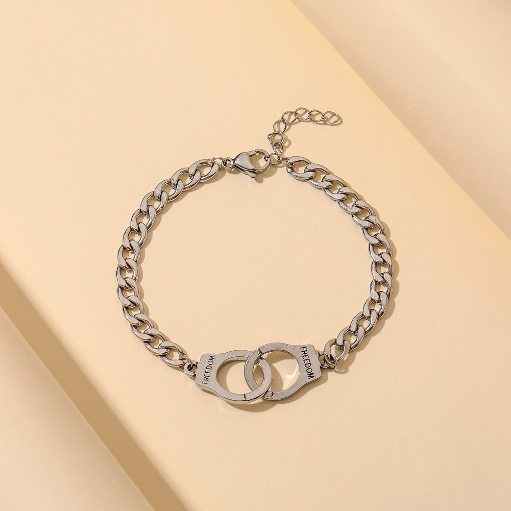 Men And Women Personality Stainless Steel Bracelet - Nyaabs