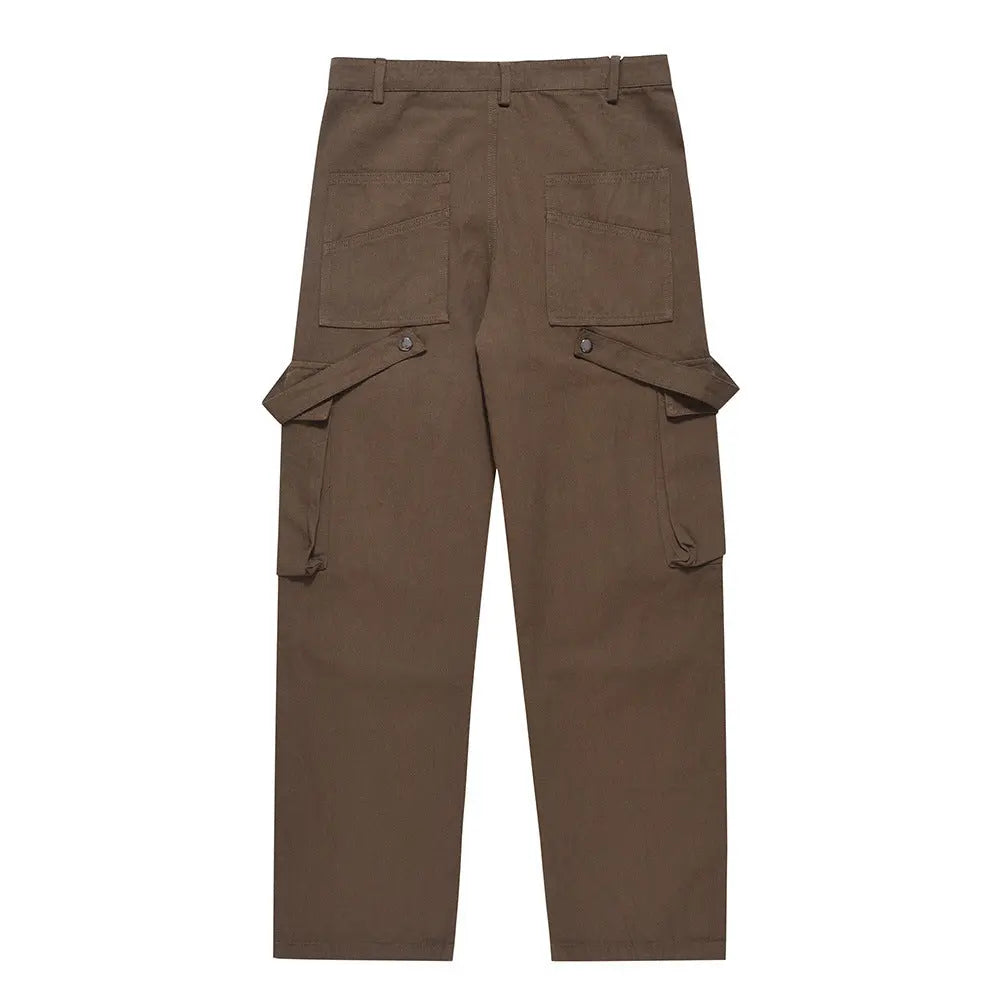 Multi-Pocket Workwear Tactical Pants Men's Outdoor - Nyaabs