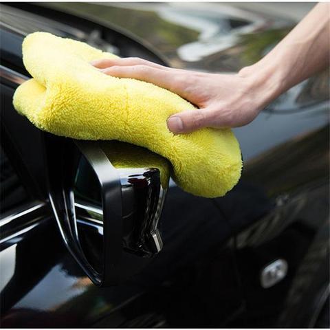 Two-color Couble-sided Car Dual-use Cleaning Car Wash Towel - Nyaabs