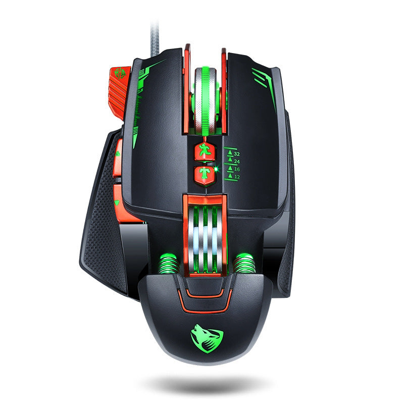 Thunder Wolf V9 gaming mouse gaming machine nyaabs.com