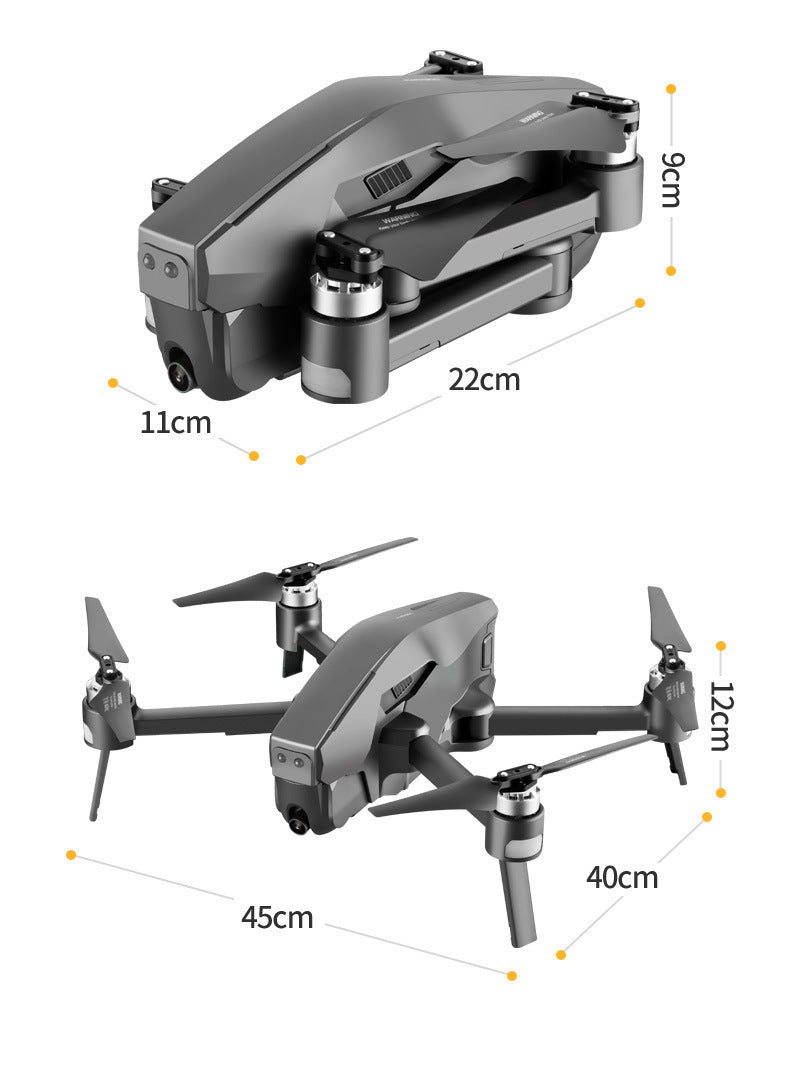 Professional GPS foldable drone - Nyaabs