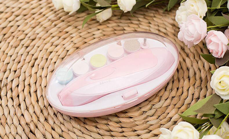 Anti-scratch Multifunctional Baby Electric Nail Polisher - Nyaabs