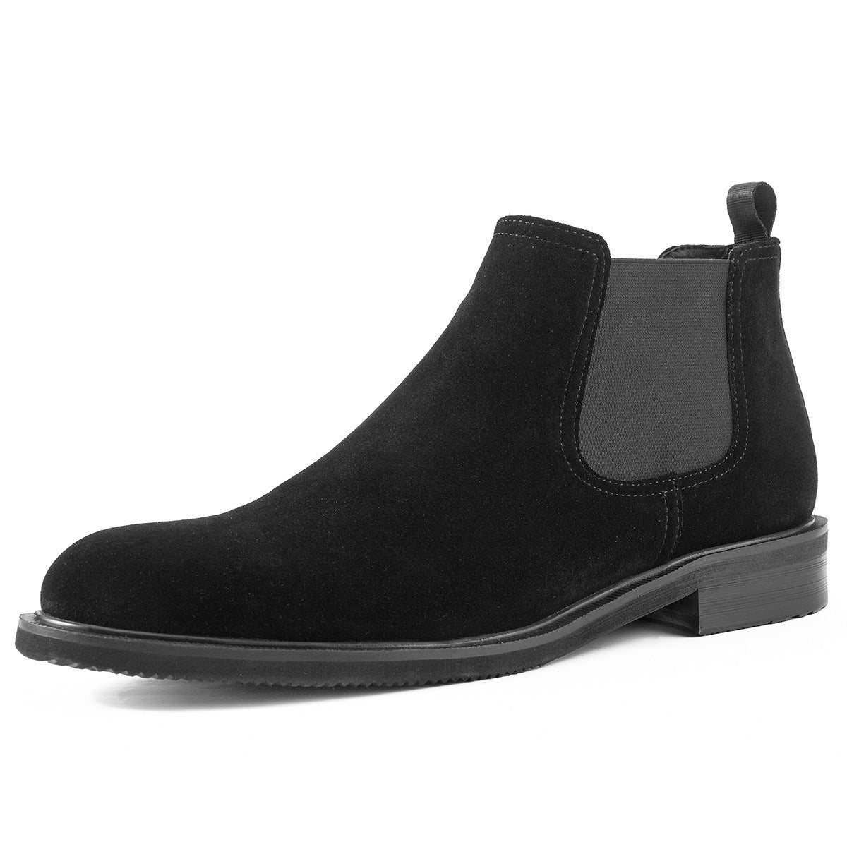 Men's Boots With Solid Color Light Sole And Cashmere - Nyaabs