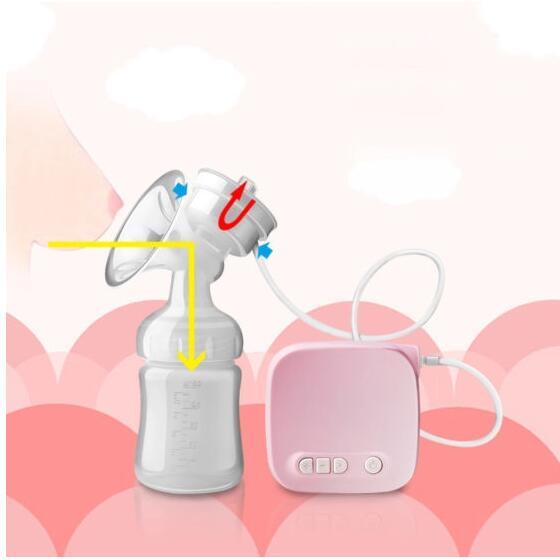 Automatic Milk Pumps Kit Electric Breast  Natural Suction Enlarger Feeding Bottle USB Breast Milksucker BM - Nyaabs