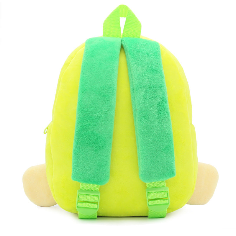 Cute Zoo Children's Schoolbag Backpack Plush Animal Turtle - Nyaabs