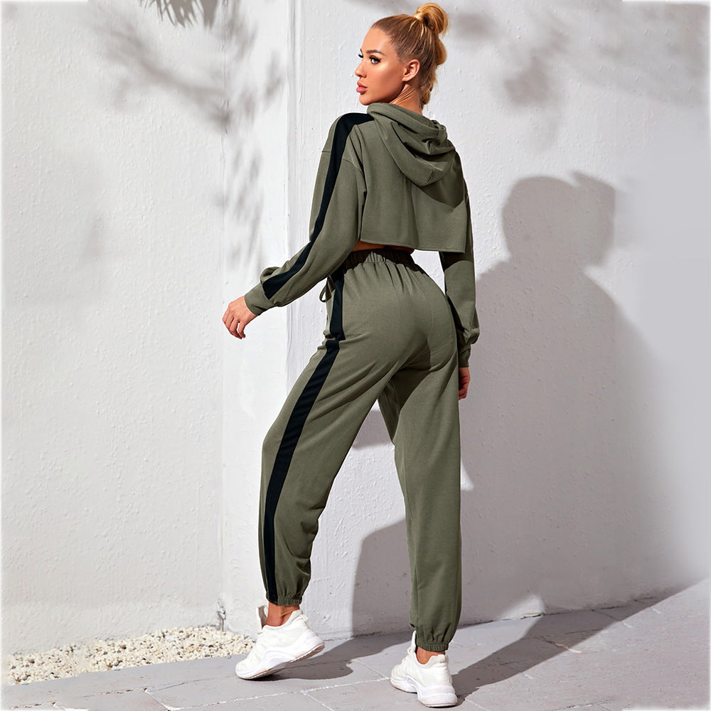 Fashion Loose Casual Sports Fitness Yoga Wear Suit - Nyaabs