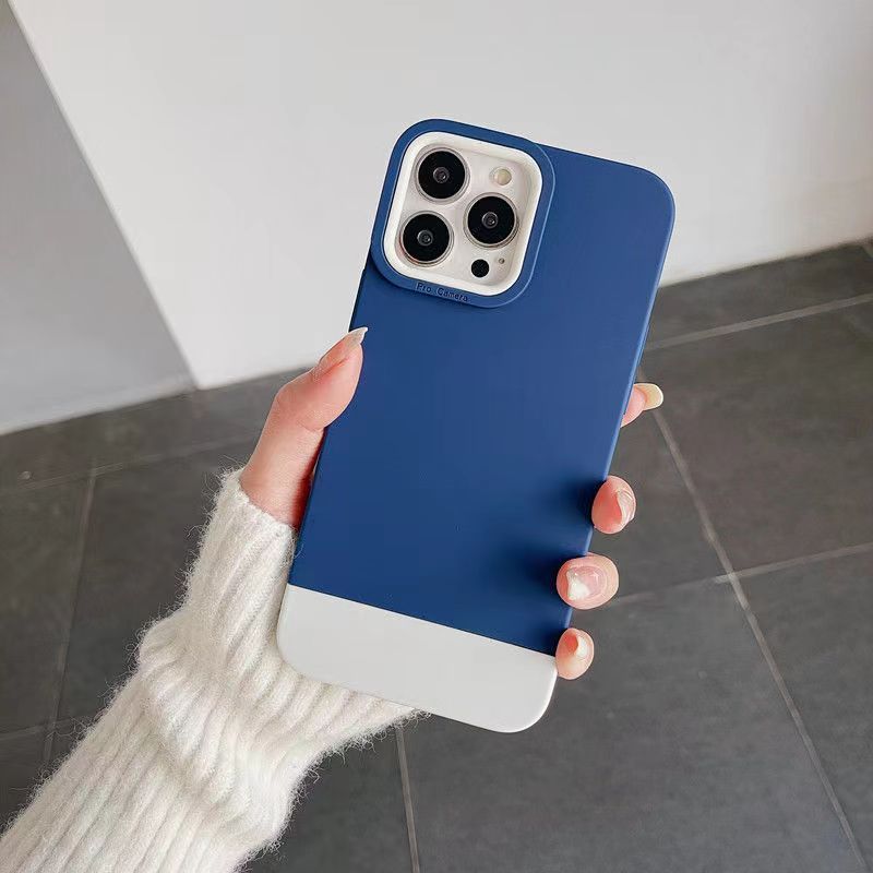 Simple Color Contrast Men's And Women's Phone Cases - Nyaabs