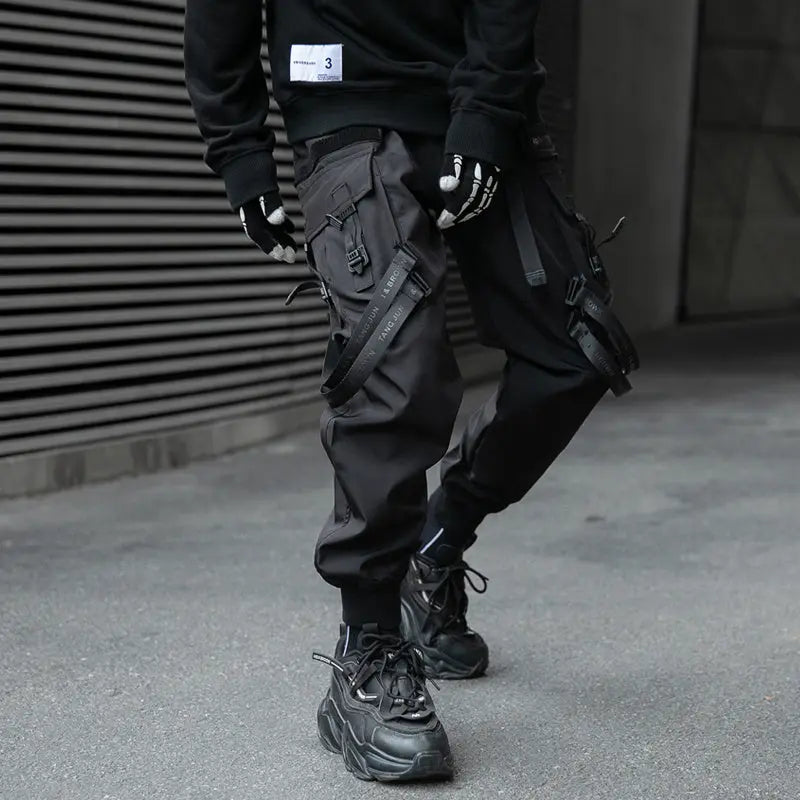 Men's Loose Fit Functional Overalls - Nyaabs