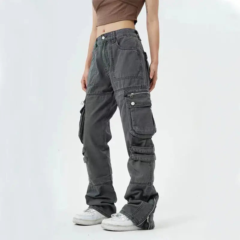 Men's Four-color Mid-waist Casual Pants - Nyaabs