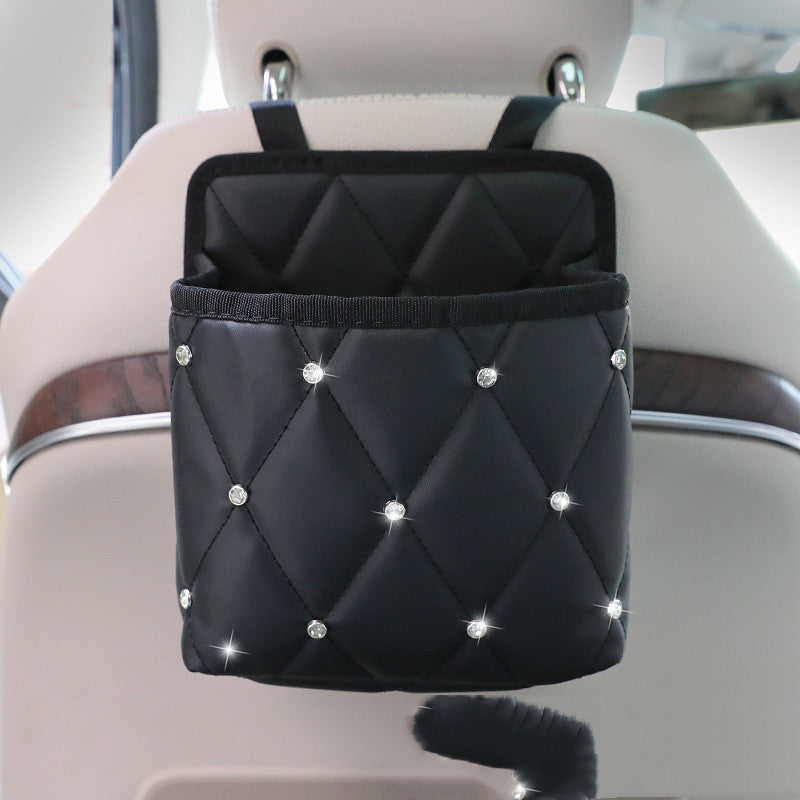 Car Storage Bag Handbag Holder Car Seat Storage Organizer Handbag Holder Auto Interior Stowing Tidying Car Middle Organizer - Nyaabs