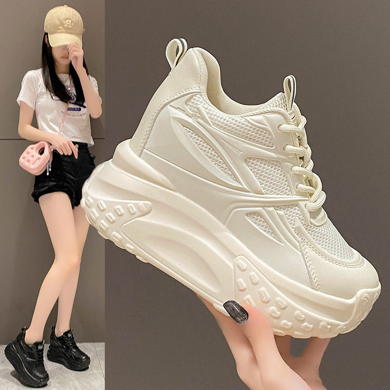 Summer New Fashion Clunky Sneakers Women's Platform Casual Shoes nyaabs.com