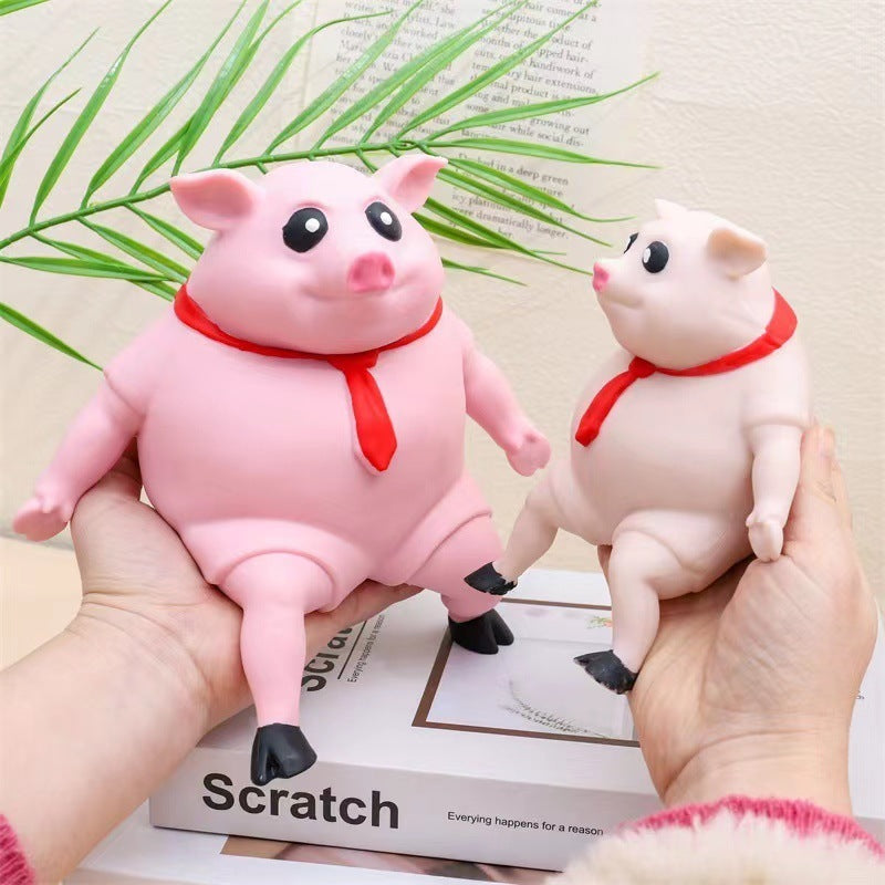 Piggy Squeeze Toys  Pigs Antistress Toy Cute Squeeze Animals Lovely Piggy Doll Stress Relief Toy Children Day For Kids Gift Gifts - Nyaabs