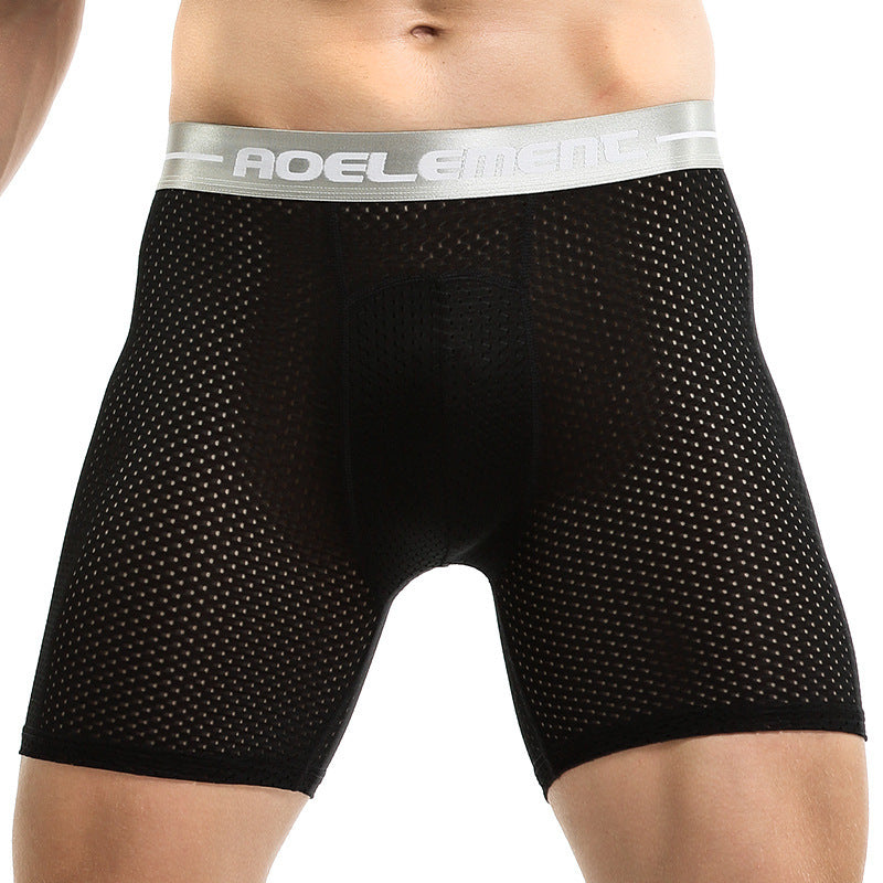 Men's Extended Sports Briefs Boxer Running Wear Resistant - Nyaabs