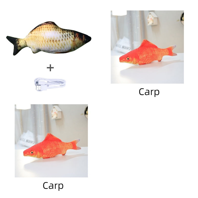 Without Cat Nip Version - Electric Jumping Fish Simulation Electric Fish Toy - Nyaabs