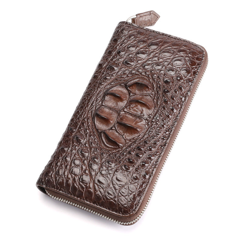 Wallet Men's Leather Hand Hold Small Long - Nyaabs