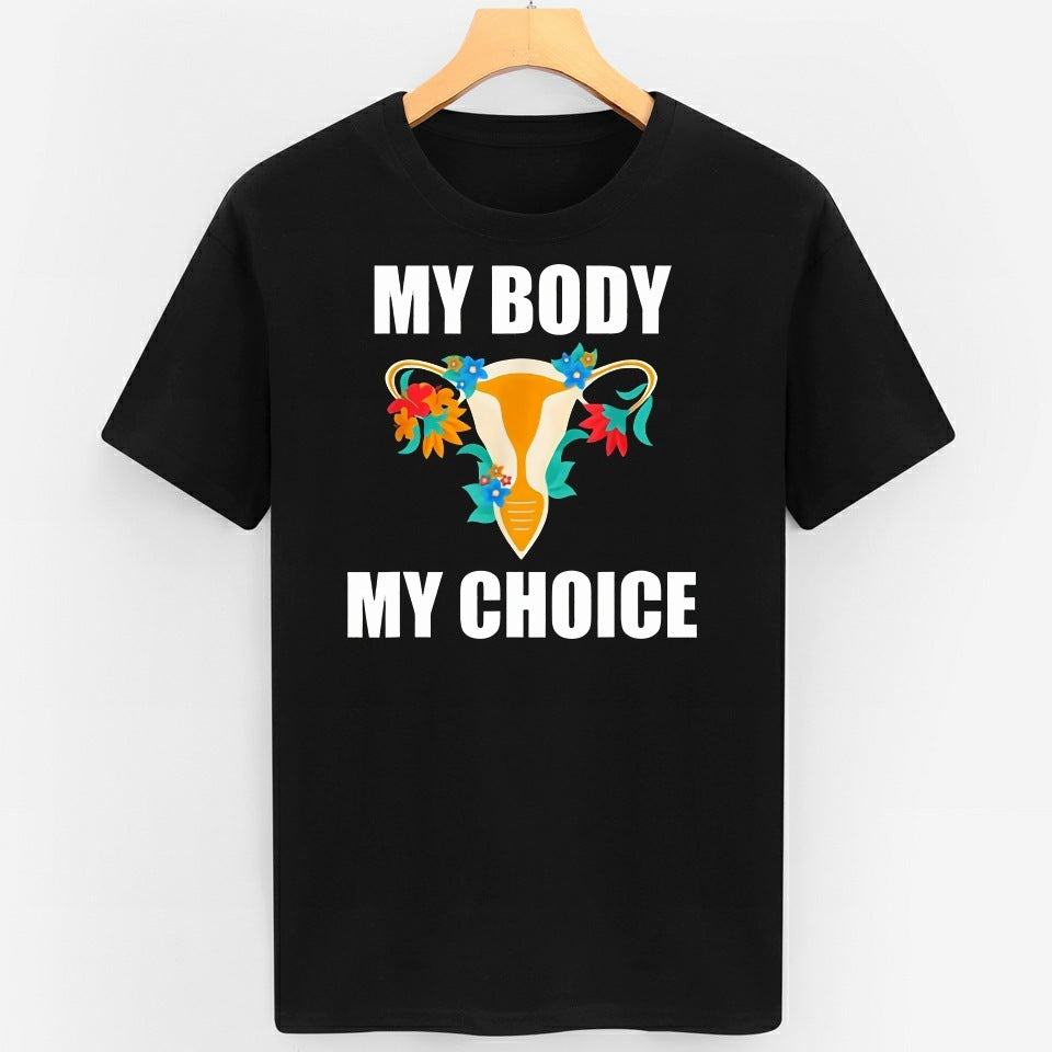 European And American T-shirt Feminism Cotton Plus Size - Nyaabs