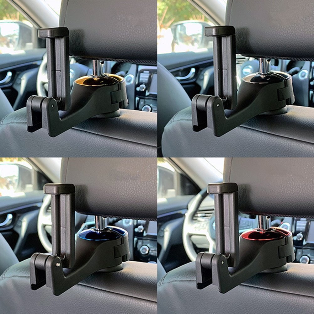 Car Headrest Hook Phone Car Holder Car Hanger For A4 B6 Seat Back Hanger Storage Hook Phone Holder Auto Fastener Clip - Nyaabs