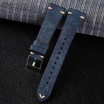 Hand Made Nubuck Leather Strap - Nyaabs