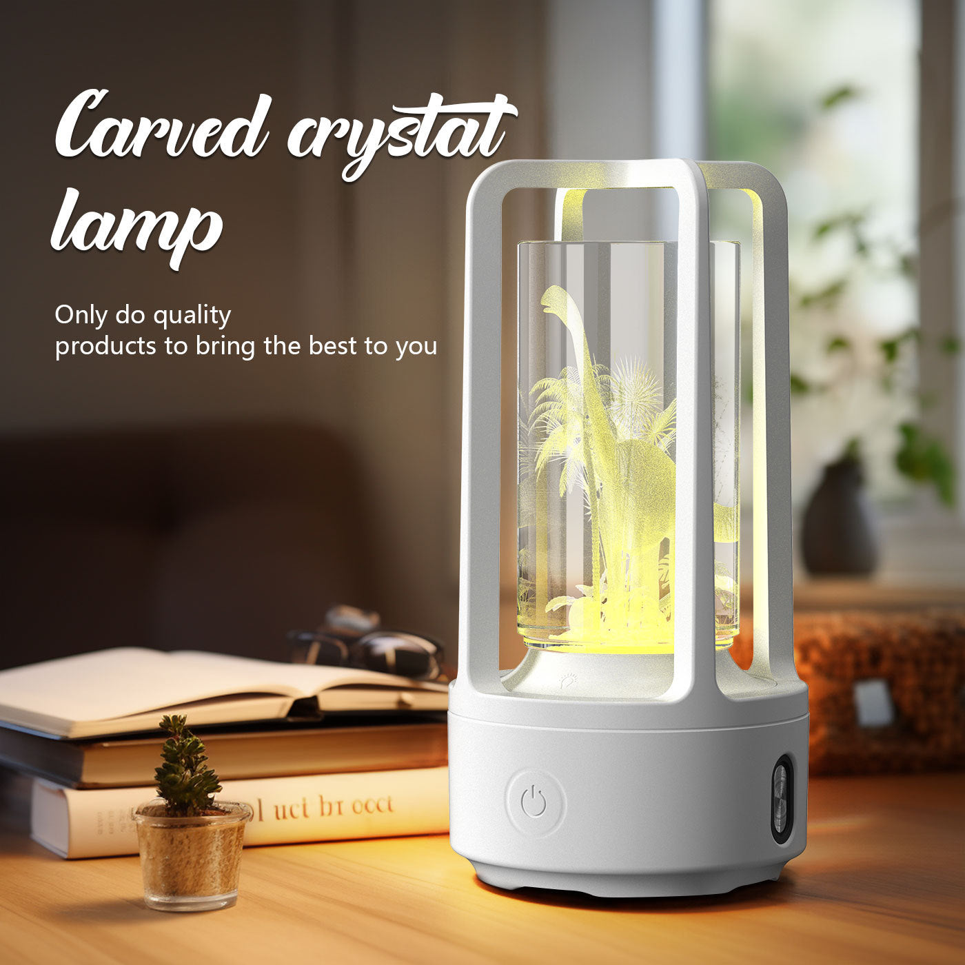 Creative 2 In 1 Audio Acrylic Crystal Lamp And Bluetooth Speaker Valentine's Day Gift Touch Night Lamp - Nyaabs