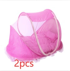 Foldable  Baby Bed Net With Pillow Net 2pieces Set - Nyaabs