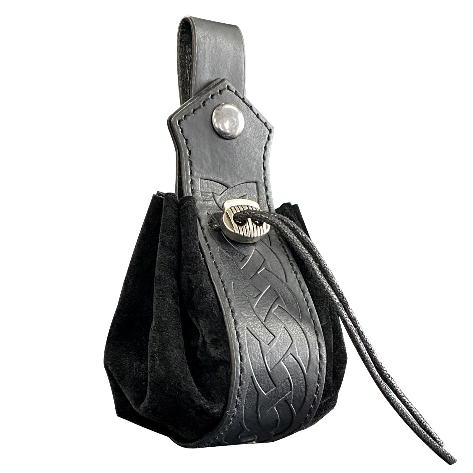 Viking Style Medieval Bag Sling Coin Purse - Nyaabs