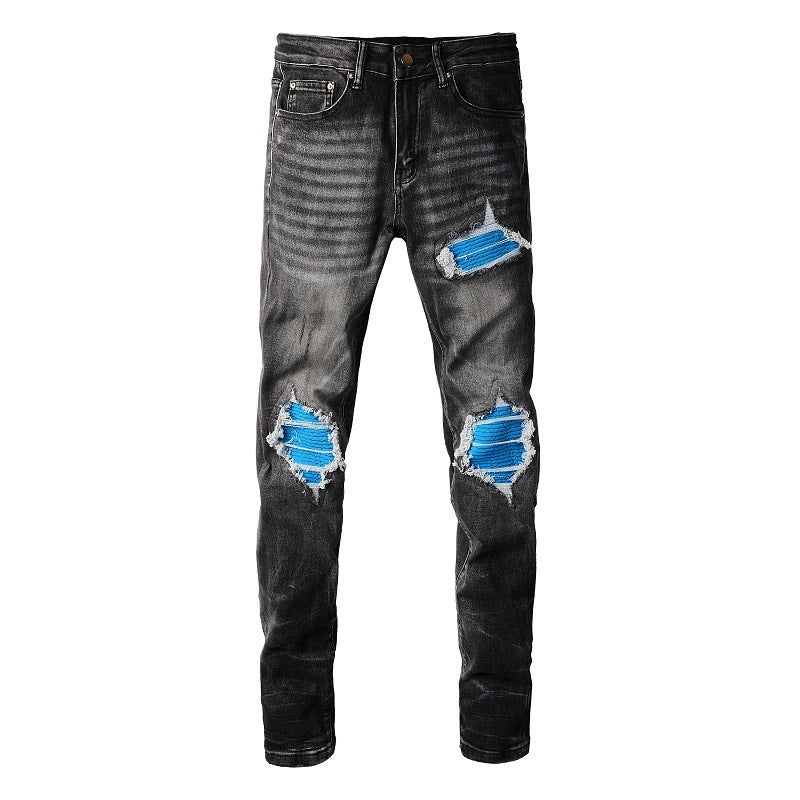 Fashion High Street Jeans Trendy Men - Nyaabs