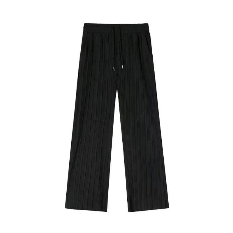 Artistic Casual Trend All-matching Graceful Straight-leg Pants nyaabs.com