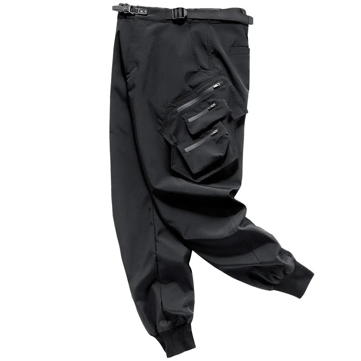 Men's Trendy Multi Pocket Parachute Pants Loose Fit - Nyaabs