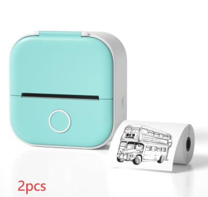 Portable Mini Thermal Label Printer Home Photo Printer Student Wrong Question Printer Bluetooth Mini Label Printer Price Tag nyaabs.com