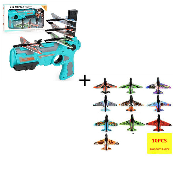 Children's Outdoor Boy Toys Hand Throwing Spin Glider Model Launcher - Nyaabs