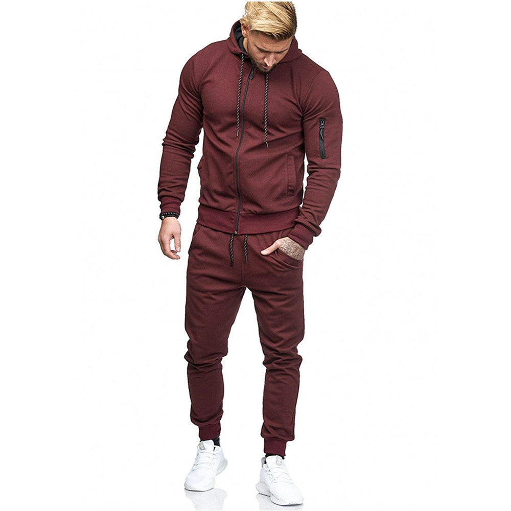 Men's sports suit fitness casual wear - Nyaabs