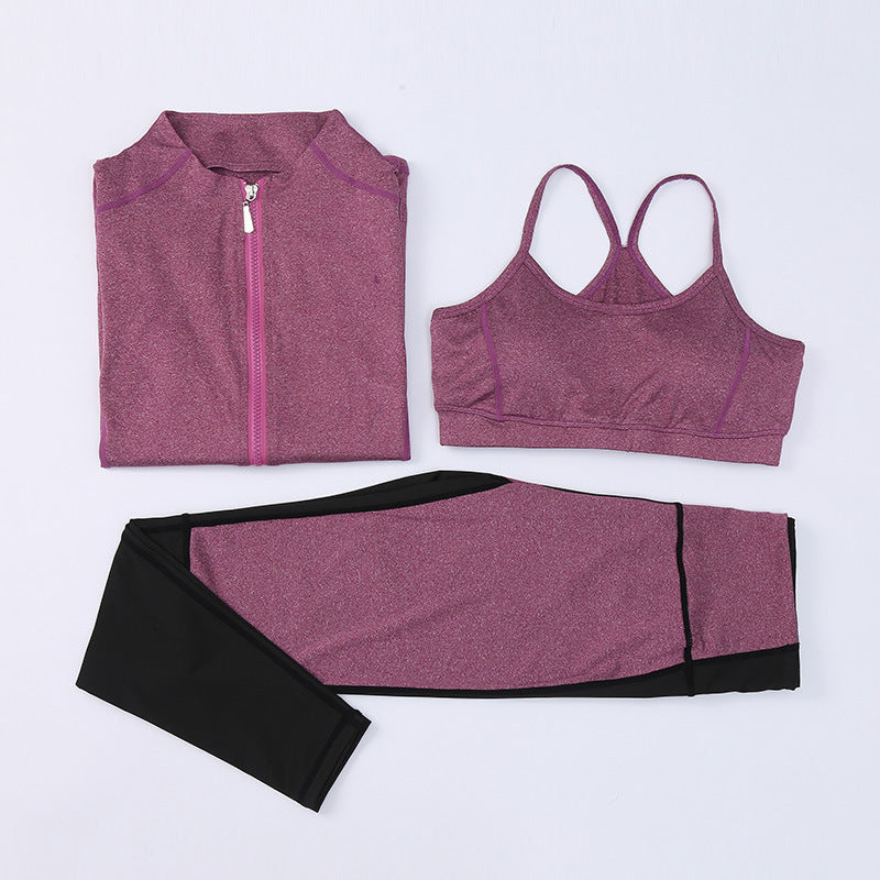 Sports Yoga Wear Long Sleeve Set - Nyaabs