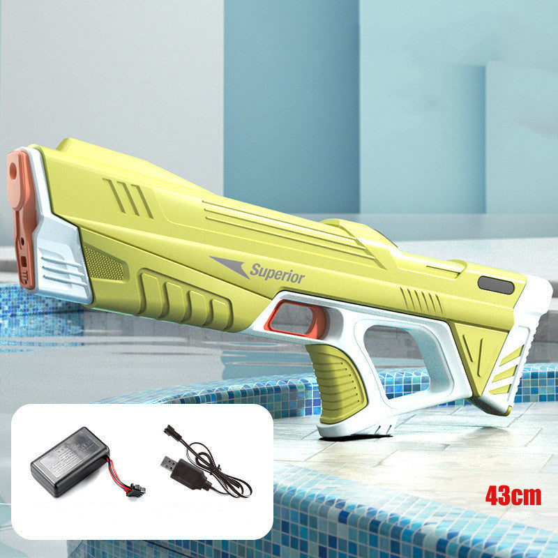 Summer Full Automatic Electric Water Gun Toy Induction Water Absorbing High-Tech Burst Water Gun Beach Outdoor Water Fight Toys - Nyaabs