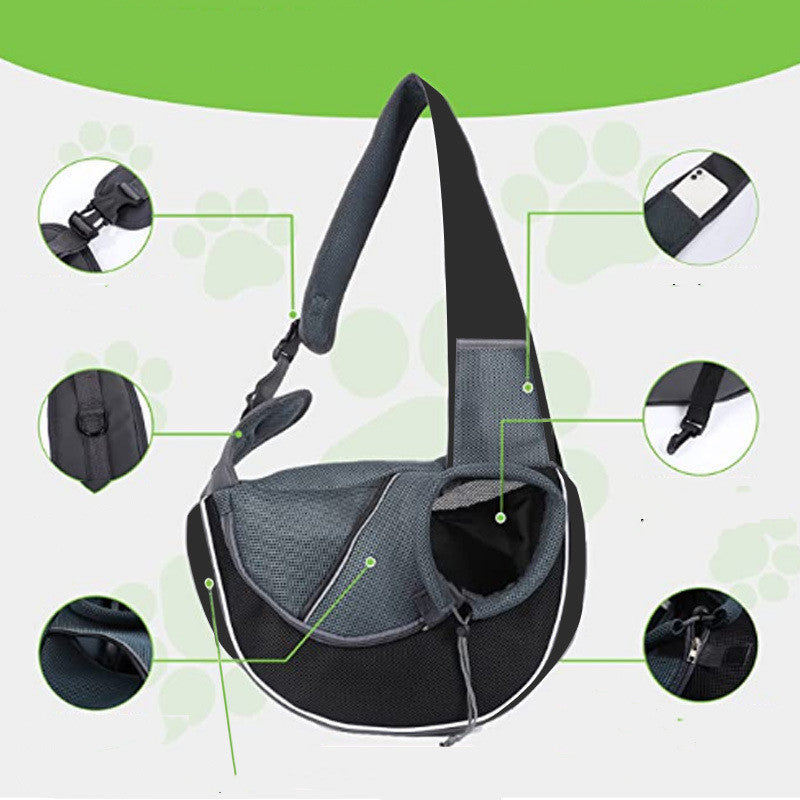 Carrying Pets Bag Women Outdoor Portable Crossbody Bag For Dogs Cats Pet Products nyaabs.com