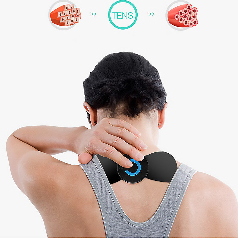 Cervical Massage Paste EMS Intelligent Shoulder Cervical Massager Physical Therapy Neck Massage - Nyaabs