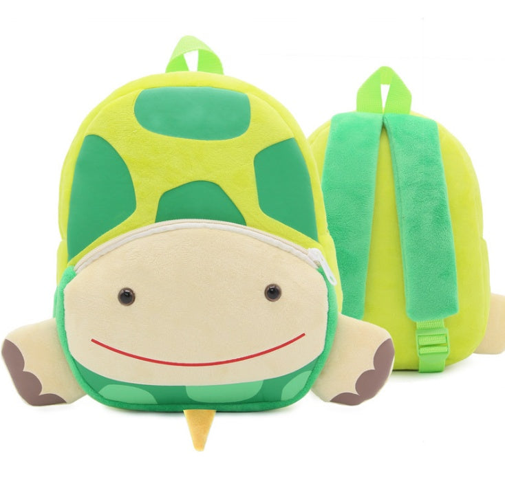 Cute Plush Backpacks Kindergarten Cartoon School Bags Children Animal Toys Bag - Nyaabs