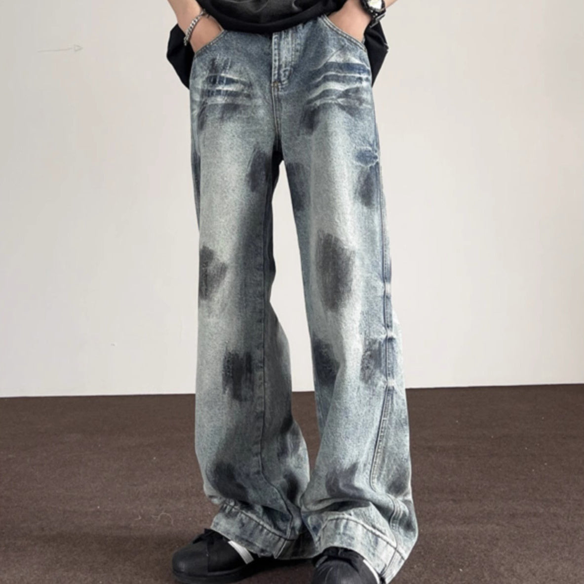 Jeans Men's Spring New American Retro - Nyaabs