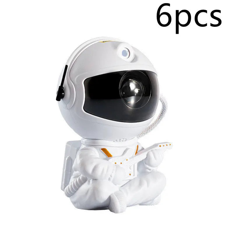 Mini Version Of Astronaut Star Projection Lamp Creative Gift Atmosphere Decorative Lamp Colorful Flowing Starry Night Light - Nyaabs