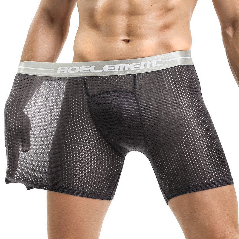 Men's Extended Sports Briefs Boxer Running Wear Resistant - Nyaabs