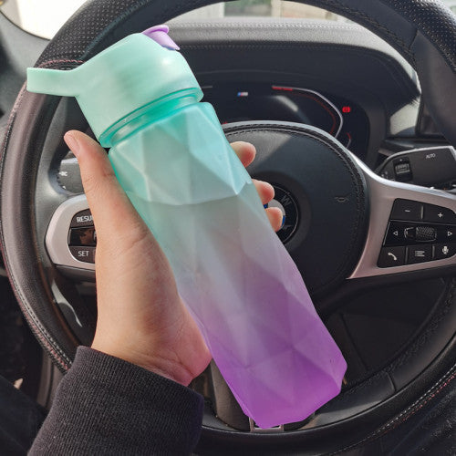 Spray Water Bottle For Girls Outdoor Sport Fitness Water Cup Large Capacity Spray Bottle Drinkware Travel Bottles Kitchen Gadgets nyaabs.com