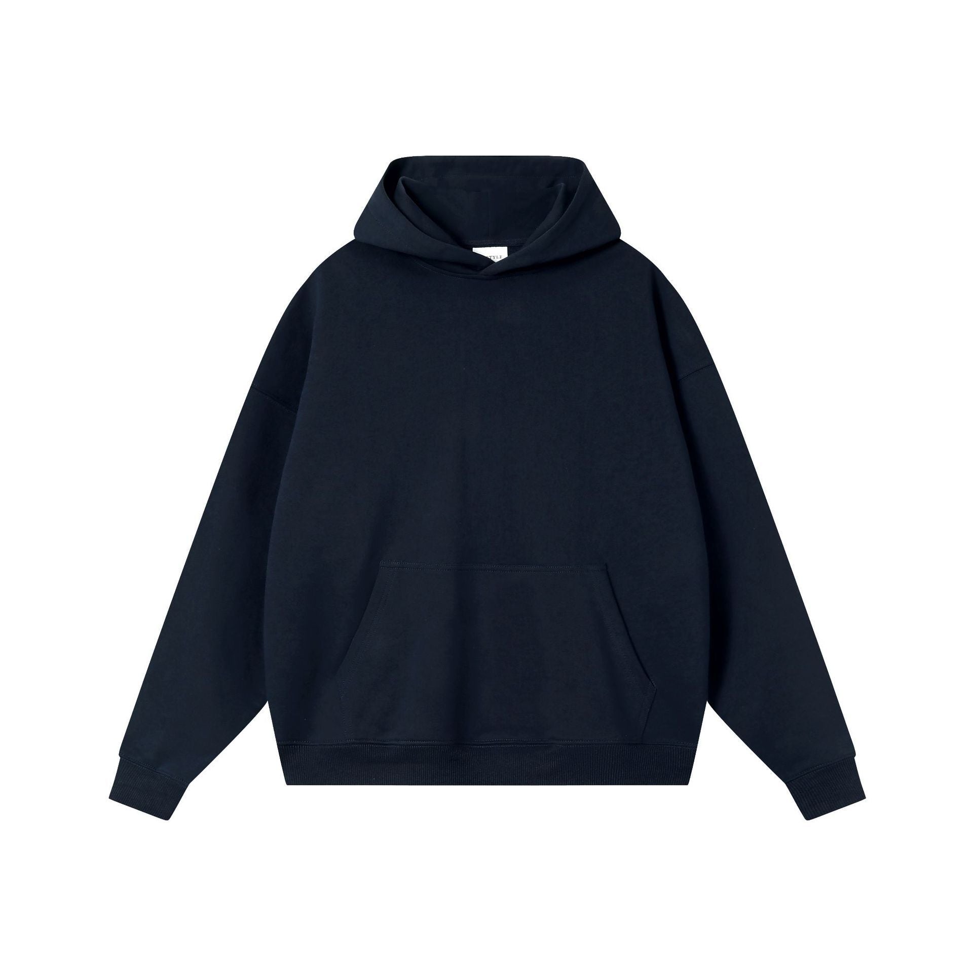 Drop Shoulder Hooded Pullover Men's Autumn And Winter Hoodie - Nyaabs