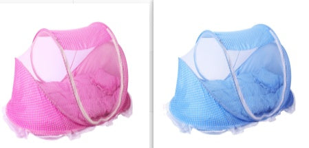 Foldable  Baby Bed Net With Pillow Net 2pieces Set - Nyaabs