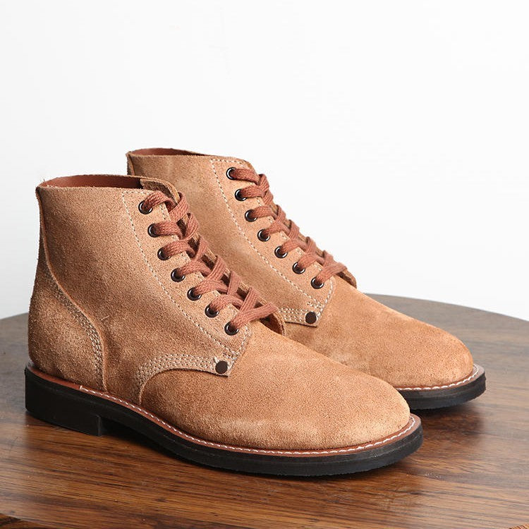 European And American Mid-top Retro Ankle Boots - Nyaabs