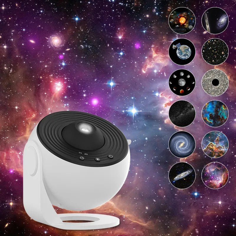 Night Light Galaxy Projector Starry Sky Projector 360 Rotate Planetarium Lamp For Kids Bedroom Valentines Day Gift Wedding Deco - Nyaabs