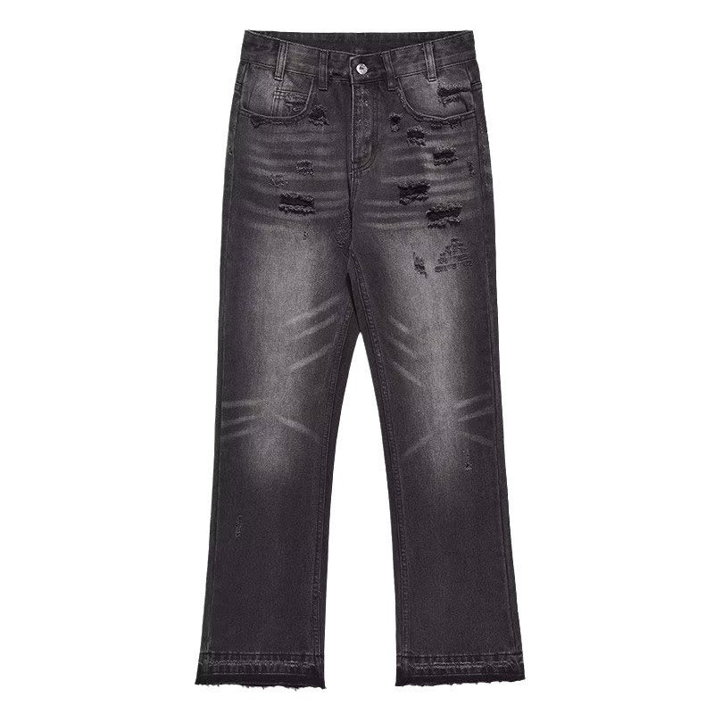 American Niche Water Washed Hole Skinny Jeans - Nyaabs